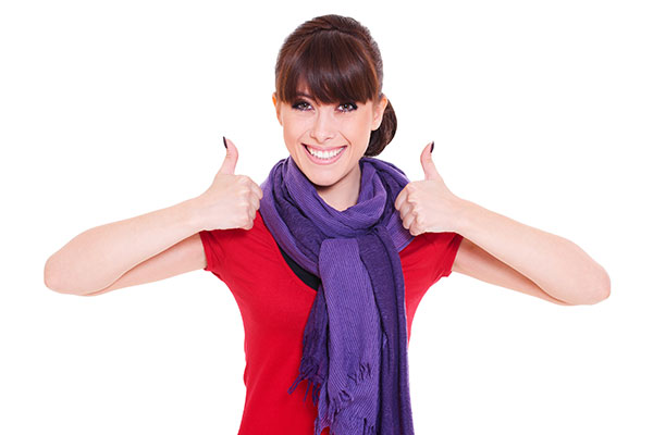 woman-thumbs-up